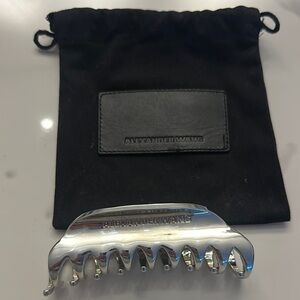 Alexander Wang Silver Hair Claw